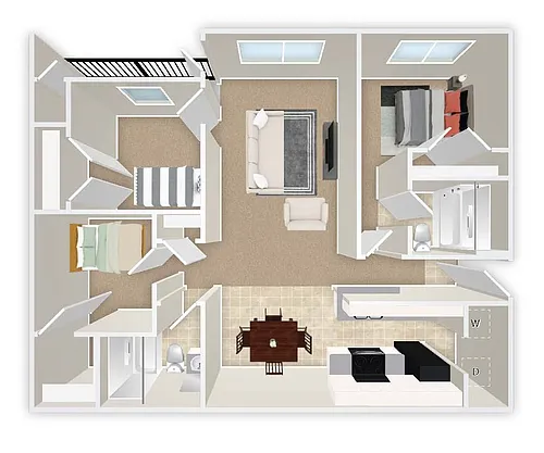 Floor plan C1