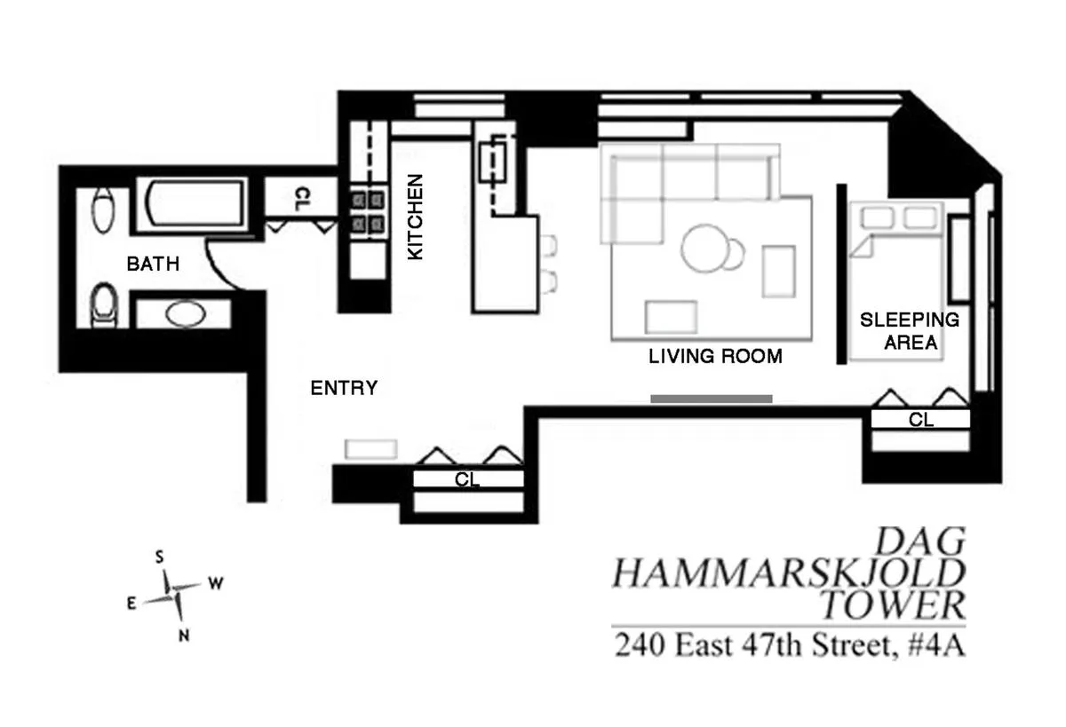 240 East 47th Street #4A in Turtle Bay, Manhattan | StreetEasy