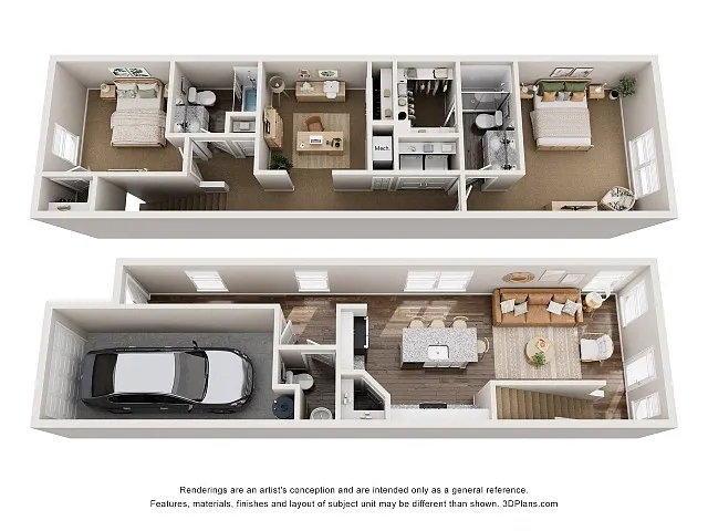 Floor plan Talbot + Den