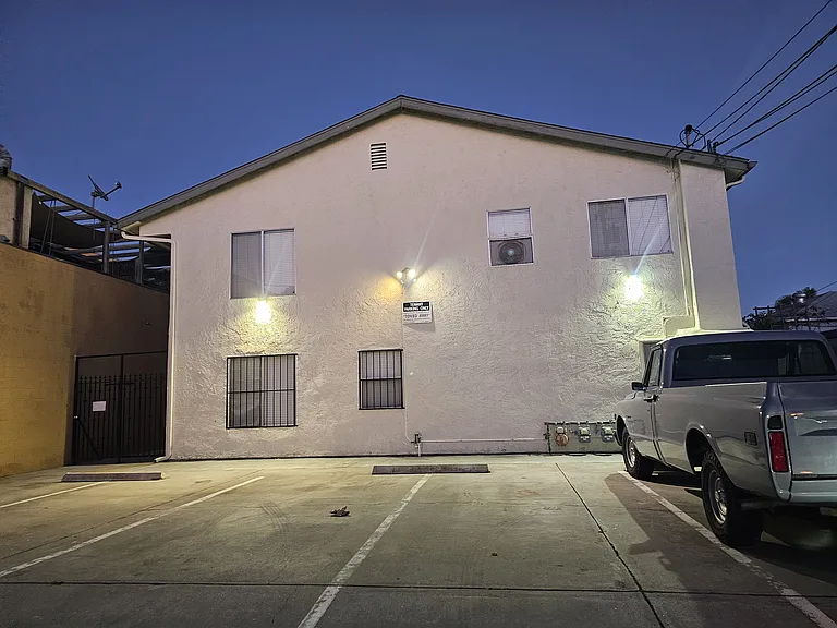 Rear parking lot