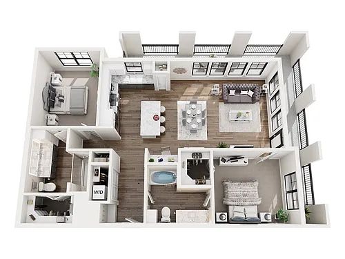 Floor plan B3