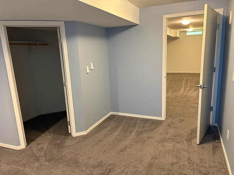 Basement bedroom