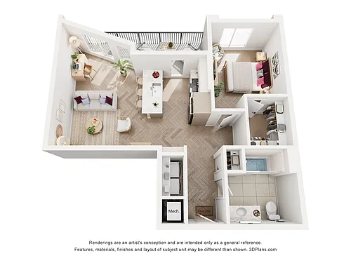 Floor plan Amber