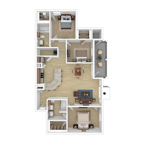 Floor plan C2A