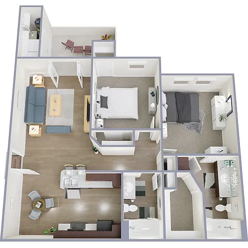 Floor plan B2