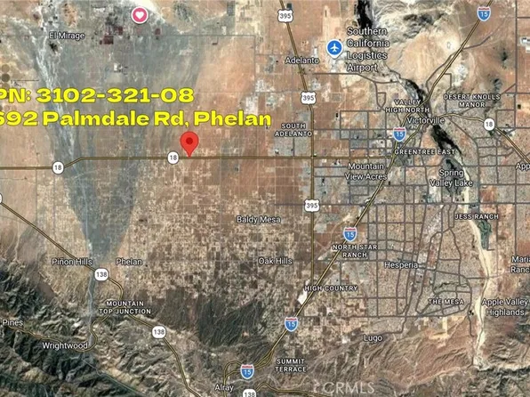 6692 Palmdale Rd, Phelan, CA 92371