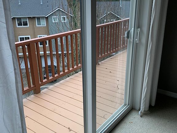 Brand new cedar deck
