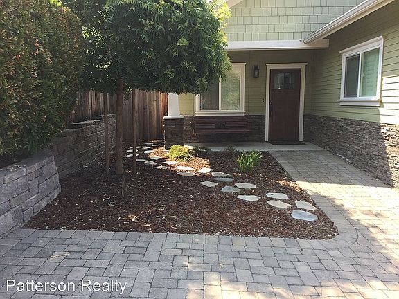Front door and walkway