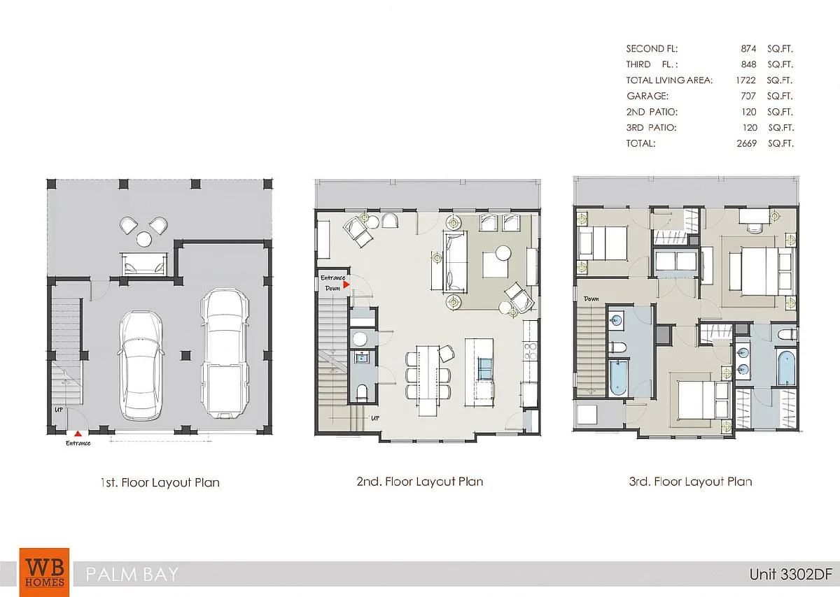 Floor plan Plan 3302