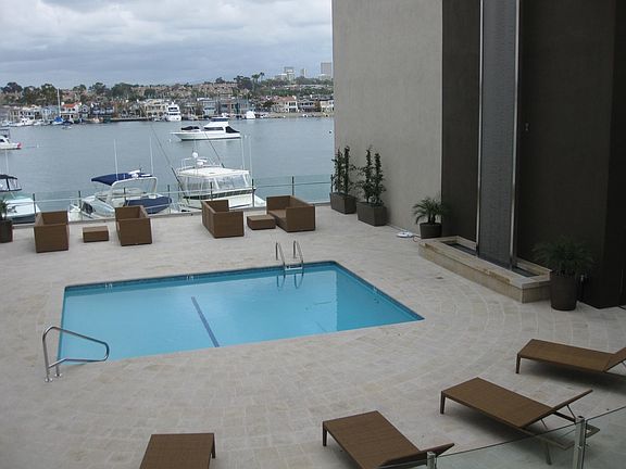 View of 50' water feature