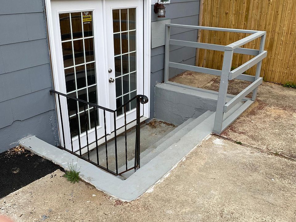 Private French doors Entrance