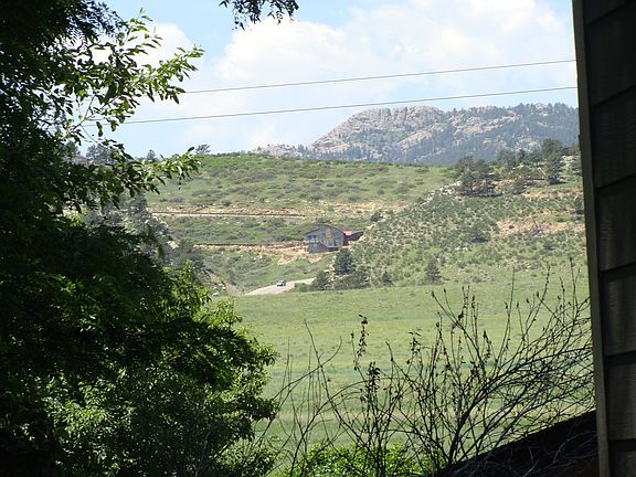 horsetooth rock view from back deck