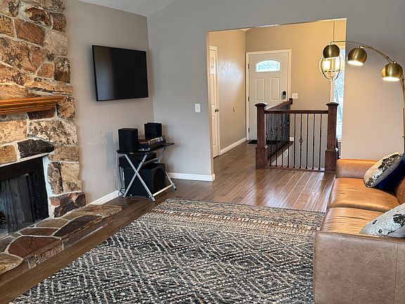 In living room looking towards front entry