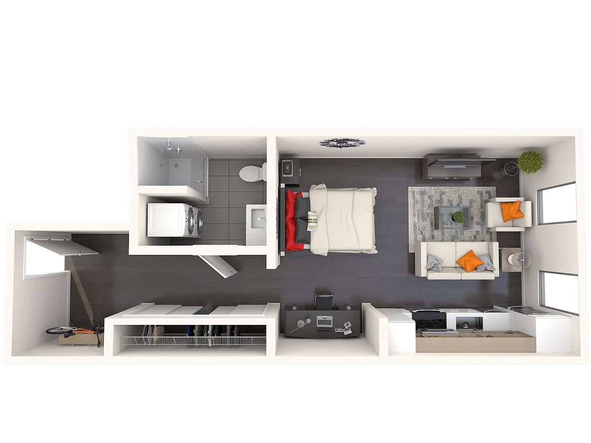 Floor plan B02B