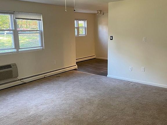 Looking from living room to dining room.