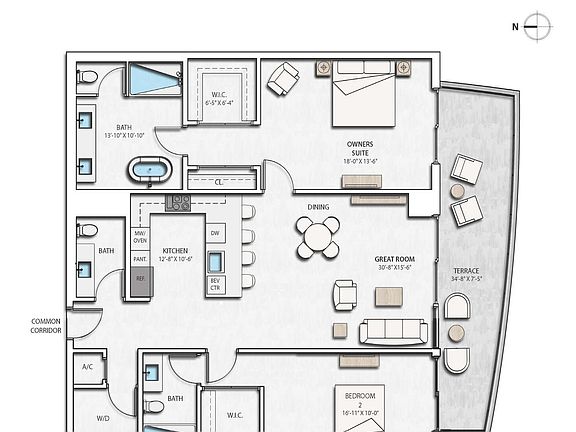2nd image of 220 Lake Shore Drive #1111