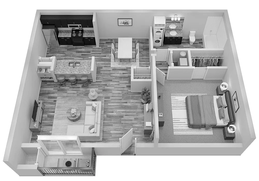 Floor plan The Juliette