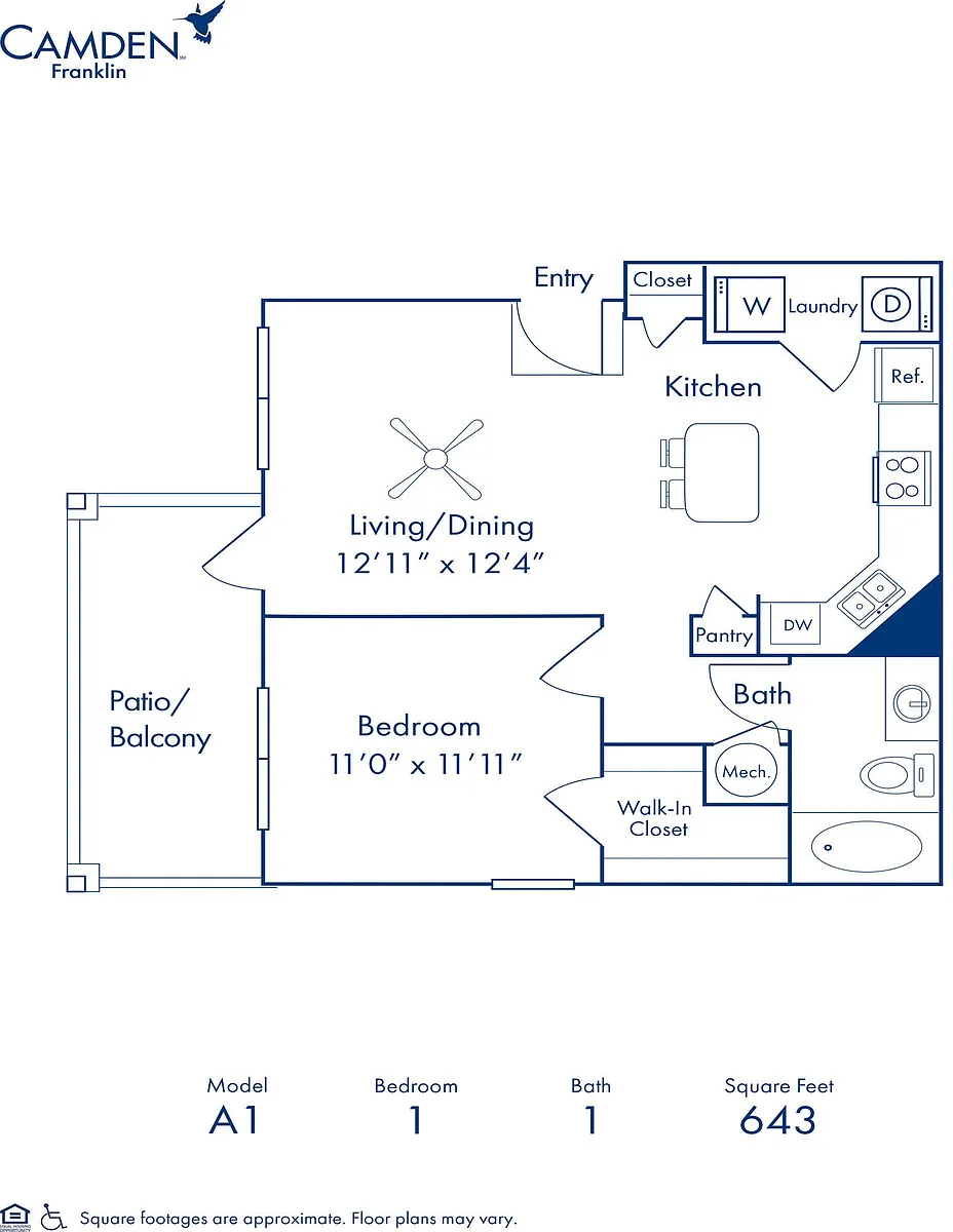 Floor plan A1