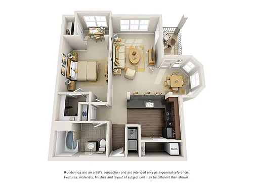 Floor plan The Bur