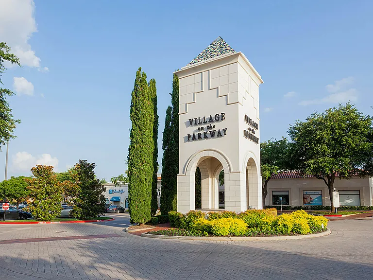 The Village at the Parkway offers retail outlets, dining, and a movie theater
