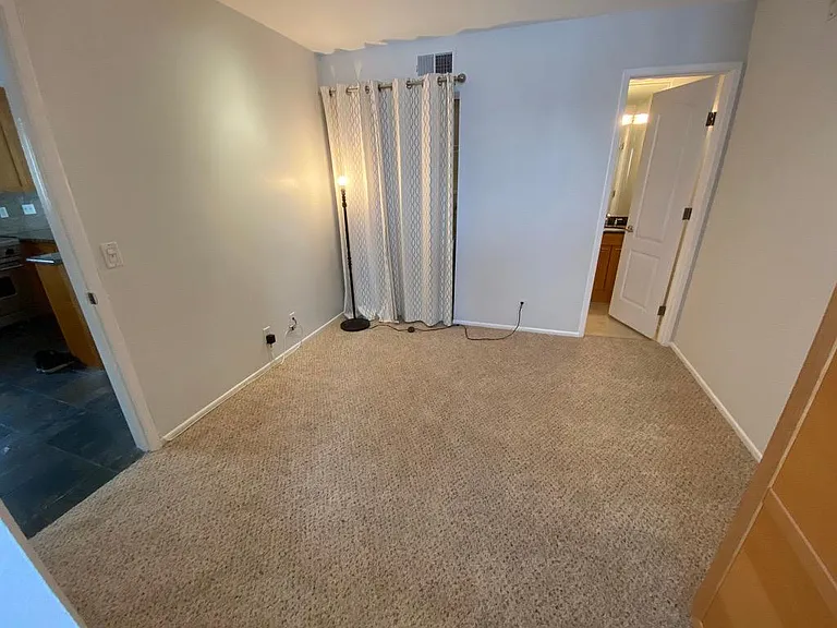 Second bedroom with .5 bathroom