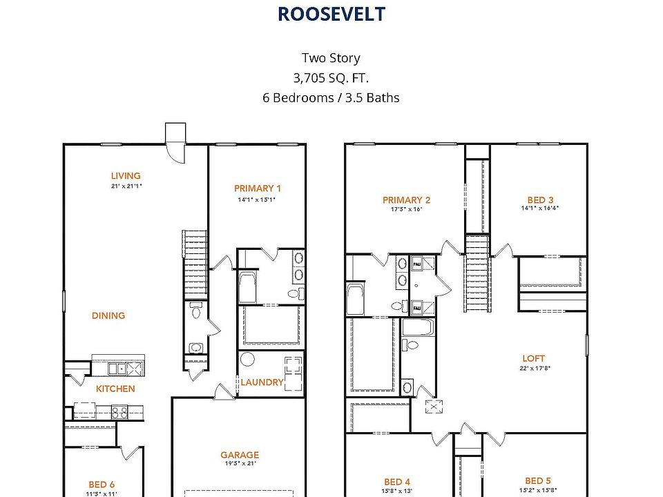 Roosevelt - NCH - Liberty Series Floorplans 2024