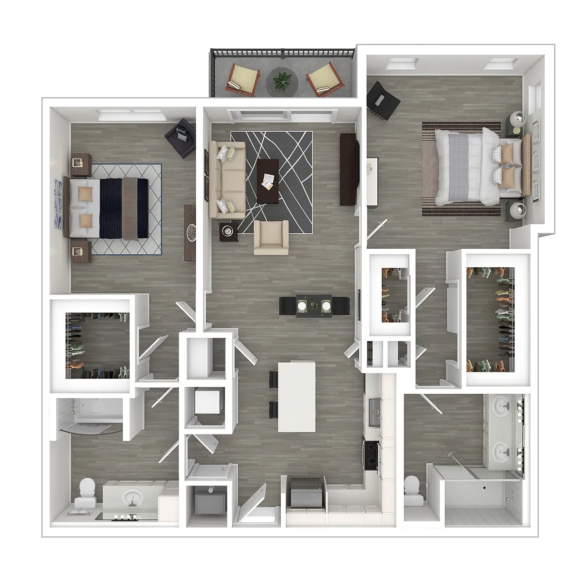 Floor plan Whitetail - WF