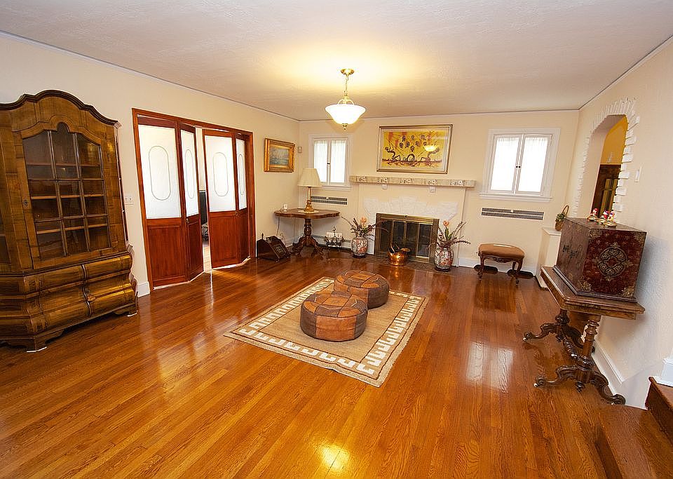 living room fireplace