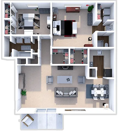 Floor plan Kensington