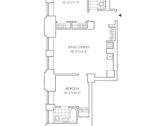 2nd image of 20 Exchange Pl APT 3701