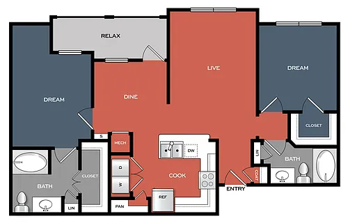 Floor plan B2