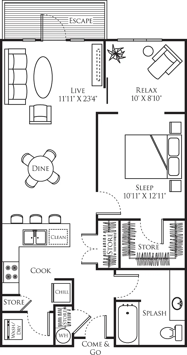Floor plan A17-W