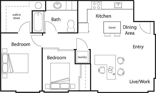 Floor plan LW1