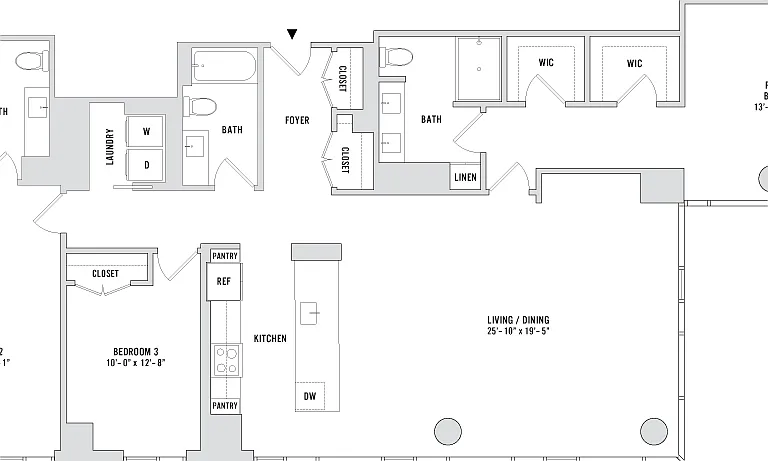 Penthouse PH-6 - 2051 Sq. Ft. - Residences 5601-5801 Penthouse PH-6 - 2051 Sq. Ft. - Residences 5601-5801