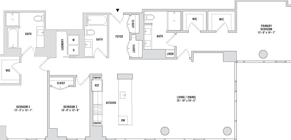 1st image of 343 W Wolf Point Plz #5801