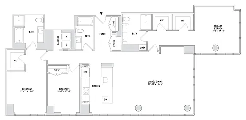 Floor plan PH-6