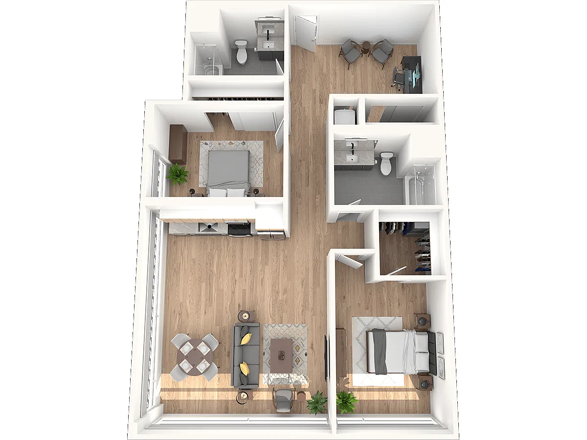 Floor plan B1