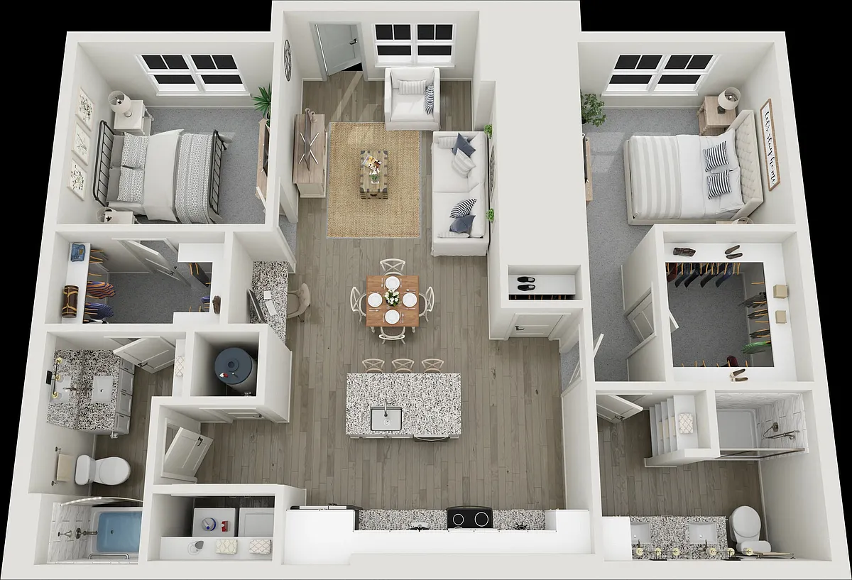Floor plan B1