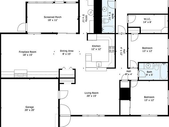 2nd image of 5808 Woodville Dr