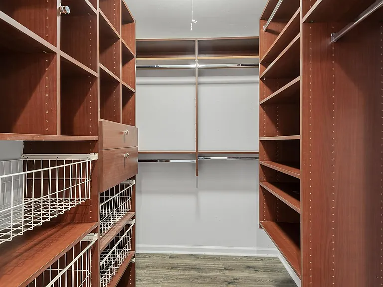 Master bedroom closet
