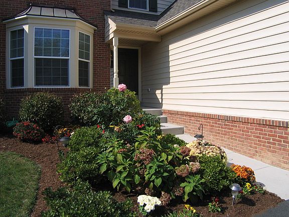 Beautifully Landscaped Entry