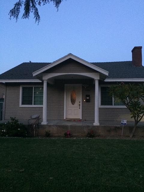 Front of the house