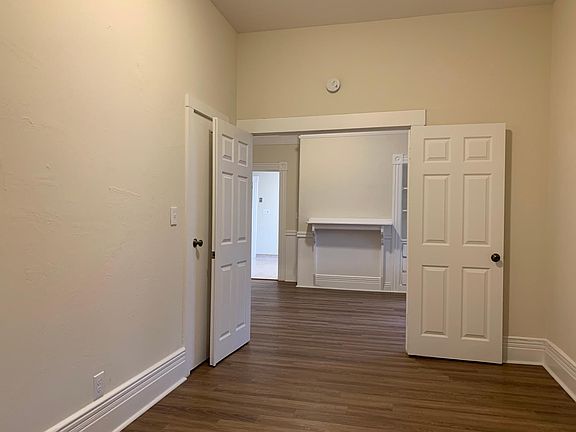 Bedroom 1 looking into living room