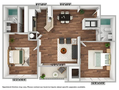 Floor plan Lakeside | B1