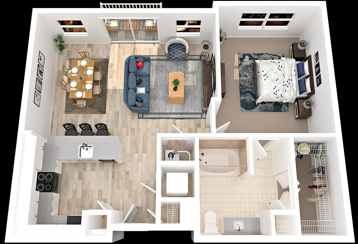 Floor plan A4