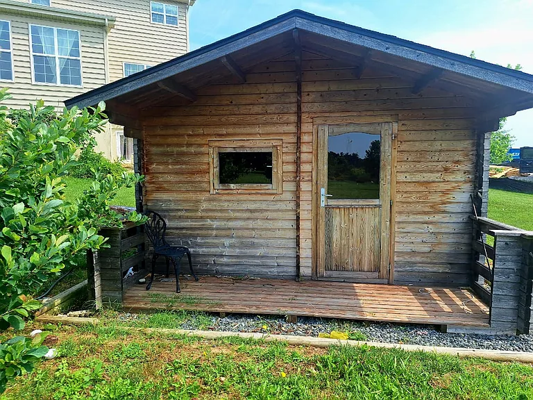 Unwind in your own private outdoor sauna, providing an extra level of comfort throughout your stay.