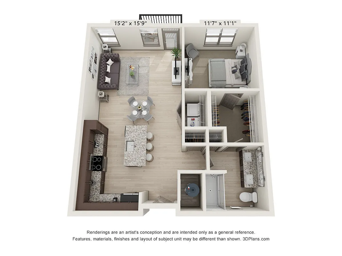 Floor plan Harrell