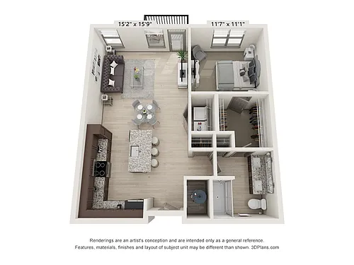 Floor plan Harrell