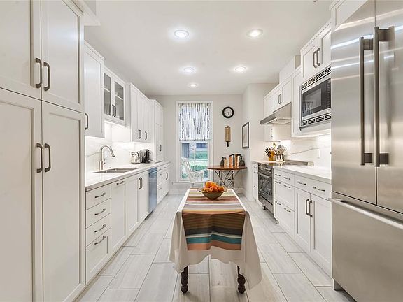 Ample storage and counter space with everything a cook could want within reach