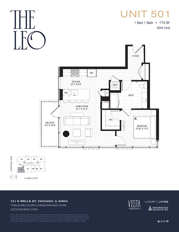 Floor plan 501